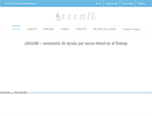 Tablet Screenshot of anamib.com